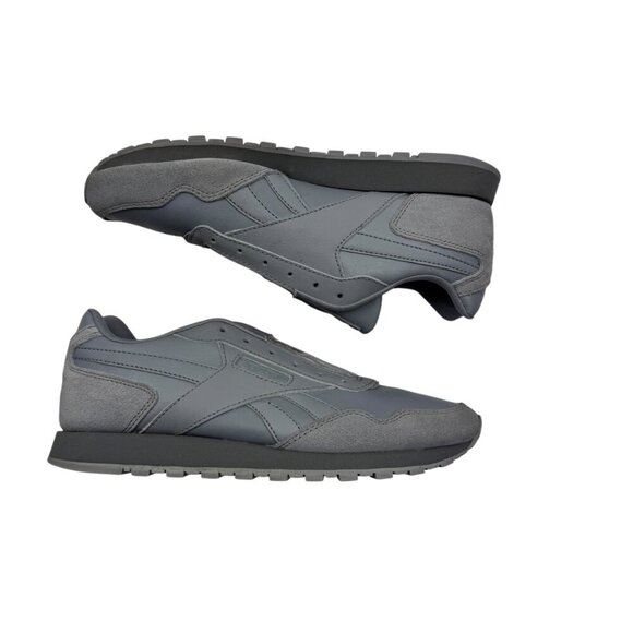 Reebok Classic Leather Harmon Sneakers Gray Tone on Tone Minimal Women's Size 9 - Picture 5 of 9